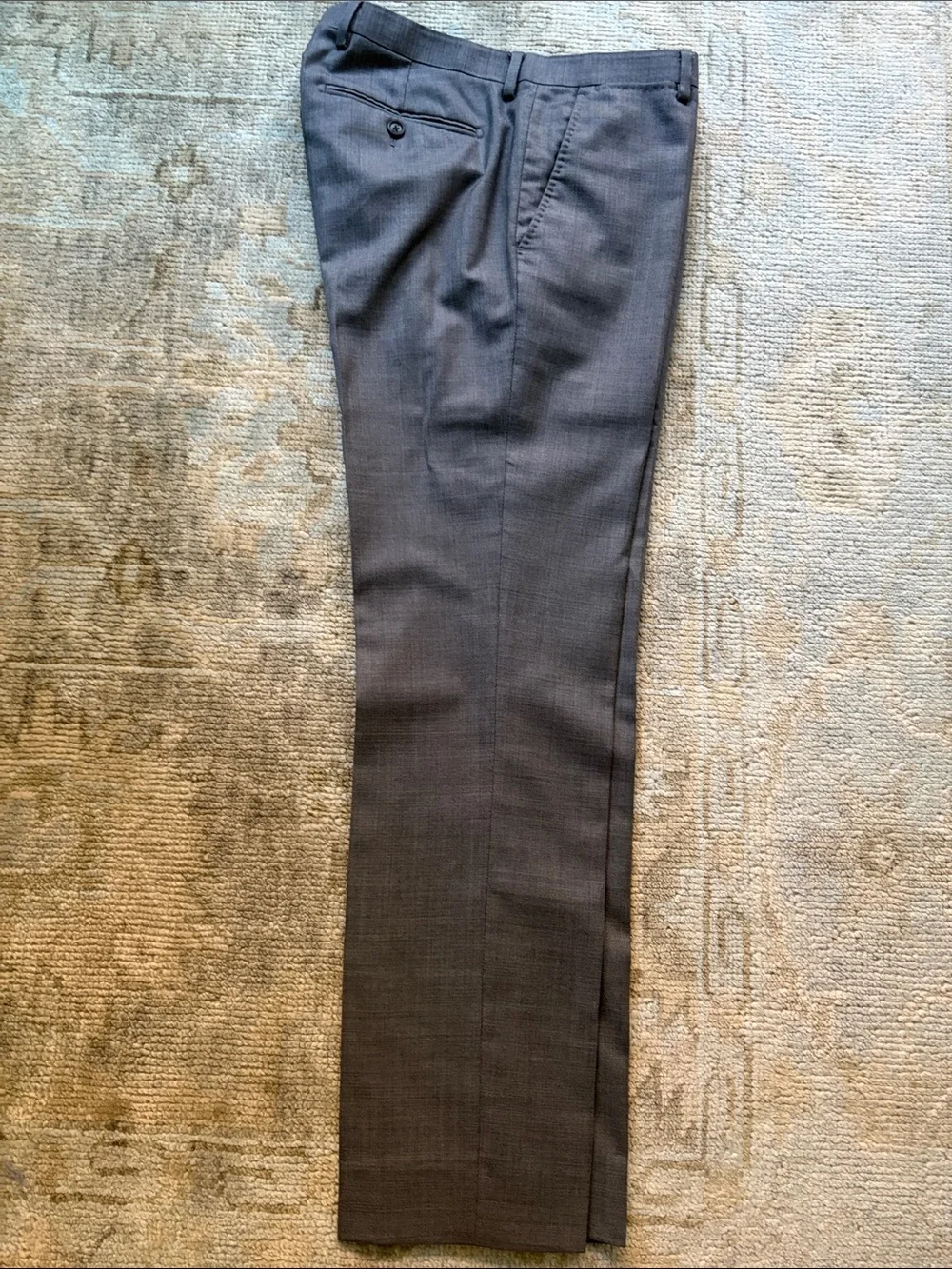 Banana Republic Men’s Trabaldo Togna Slim Wool Suit 38R Jacket 31x30 Pants - Picture 7 of 10
